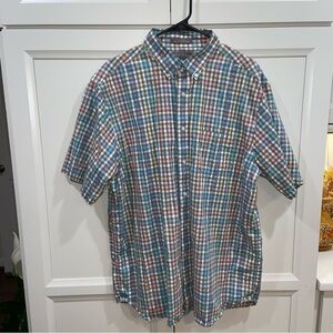 Daniel Cremieux Signature Collection Shirt Mens Xl Short Sleeve